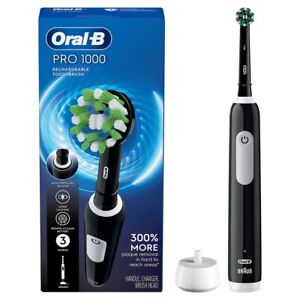 New ListingOral-B Pro 1000 Rechargeable  Electric Toothbrush Black