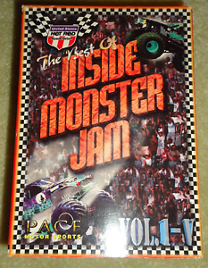 1997 USHRA Best of Inside Monster Jam VHS Set Ft. Bigfoot & Grave Digger Trucks