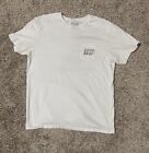 Vans x Peanuts White T Shirt Mens Large Good Grief Pocket With Graphic