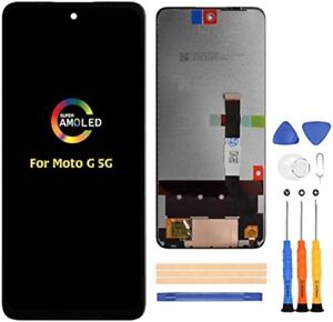 for Motorola Moto G 5G XT-2113-3 LCD Display Touch Digitizer Screen Replacement