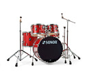 Sonor AQX STUDIO 5-Piece Poplar Drum Set w/Hardware, Red Moon Sparkle
