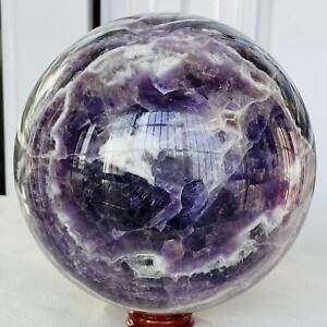 New Listing4120g Natural Dream Amethyst Quartz Crystal Sphere Ball Healing