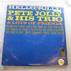 Pete Jolly His Trio And Lots Of Friends Hello Jolly   Record Album Vinyl LP