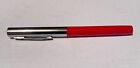 Vintage 1960s Red SHEAFFER'S Skripsert Cartridge Fountain Pen