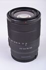 Sony E 18-135mm f/3.5-5.6 Wide Angle Telephoto Zoom Digital Camera Lens #T65489