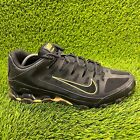 Nike Reax 8 TR Mens Size 12 Black Athletic Running Shoes Sneakers 621716-020