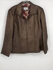 Wilsons Leather Maxima Brown Leather Jacket - Size Womens XL