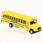 School Bus Pull Back Diecast Toy