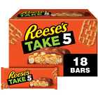 REESE'S TAKE 5 Pretzel, Peanut and Chocolate Candy Bars, 1.5 oz 18 Count