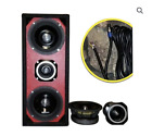 RDCARSHOW Woofer Chuchero High SPL Car Speaker 6.5-inch +12 FT SPEAKER CABLE