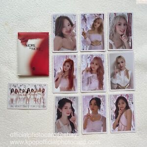 TWICE - 9th Album More and More & Official PRE-ORDER BENEFIT PHOTO CARD Full Set