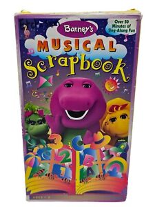 Barney - Barneys Musical Scrapbook VHS 1997 Lyrick Studios Kids TV Show 90s Film