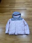 North Face Puffer Jacket Kids 5T Pink Hooded Down 550 Toddler Sherpa Lined Hood