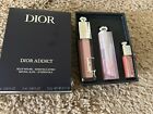 Dior Addict 3-PIECE Gift Set - NATURAL GLOW Lip Essentials. NIB