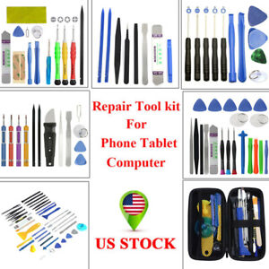 Repair Opening Pry Tools Kit Set Screwdriver For Samsung iPhone Cell Phone Table