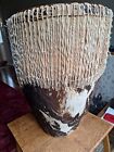 Large Djembe Drum Real Animal Skin, African Continent.
