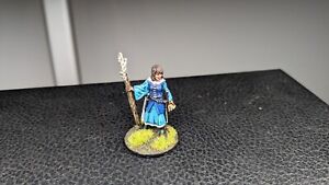 Female Human Wizard painted mini by Reaper Miniatures for RPGs D&D