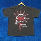 Slayer Distressed Undisputed Attitude Rock T-shirt Size Extra Large