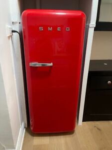 SMEG Cherry Red Refrigerator
