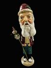Bethany Lowe Santa Claus Bobblehead Figurine Christmas Snowman Old Man 6.5”
