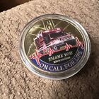 EMT “On Call For Life” With Paramedics Prayer Gold Coin