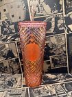 Starbucks Winter Holiday Jeweled Tumbler Cold 24oz Cup - Rose Gold