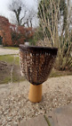 Vintage Traditional Djembe Large 18.5 Inch African Drum Lovely Deep Tone!