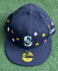 SEATTLE MARINERS Hat Cap ize 7 5/8 HOLIDAY SEASON New Era 59FIFTY MLB FITTED