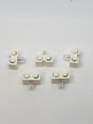Lego Lot Of 5 White Electric, Light Brick 1 x 2 with Single Side Light