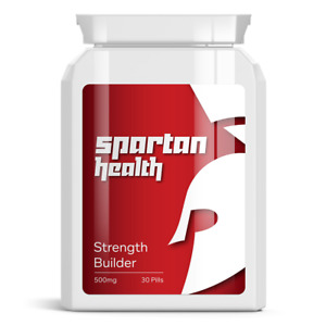 strength builder helps create muscle definition by spartan health- 30 capsules