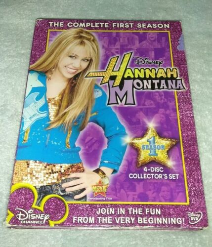 Hannah Montana  Complete First Season DVD Miley Cyrus rare OOP