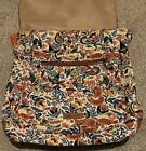 Sakroots Backpack Convertible Cross Body Purse Birds Flowers about 13