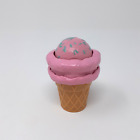 New ListingBABY ALIVE Pink  Ice Cream w/ Sprinkles Cone  Magic Scoops Replacement Part Food