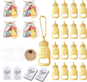 50 Pcs Baby Bottle Opener，Baby Shower Favors for Guests, Baby Shower Souvenirs f