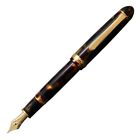 Platinum #3776 CELLULOID Fountain Pen TORTOISESHELL Broad Nib PTB-35000S#62-4