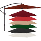 10ft Patio Umbrella Canopy Top Cover Replacement Fits 6 Ribs (Canopy Only)