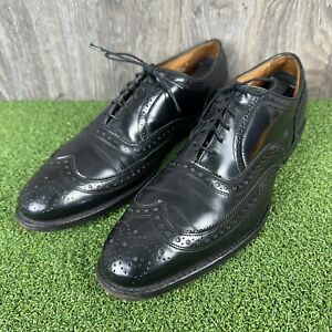 Allen Edmonds McAllister Wingtip Oxford Dress Shoes Men's Sz 11 A Narrow  Black
