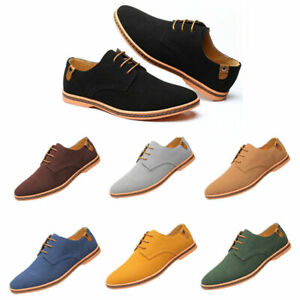 2023 Suede European style leather Shoes Men's oxfords Casual Multi Size Fashion