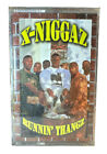 X-NIGGAZ Runnin’ Thangz cassette 1995  2X Records - NEW SEALED  RARE Gangsta Rap