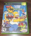 Microsoft Xbox The Simpsons Hit & Run Case TCG Variant CIB RARE! NO GAME