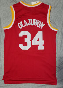 NWT Rockets Hakeem Olajuwon #34 jerseyAdult Size M, XL  Available