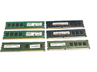 Crucial 4GB DDR3 1333MHz PC3-10600U DIMM Desktop Memory RAM LOT x6 mix