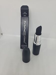 MAC Cosmetics MACximal Matte Lipstick 678 Caviar .12 oz Full Size New/Boxed