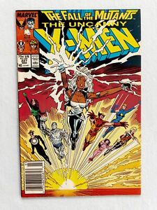 Uncanny X-Men #227 - 1988 First Appearance of The Adversary Marvel Newsstand