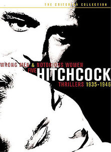 Wrong Men & Notorious Women: Five Hitchcock Thrillers, 1935-1946 (The 39 Steps /