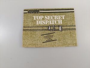 GI JOE TOP SECRET DISPATCH CATALOG Vintage Brochure Booklet - NICE!