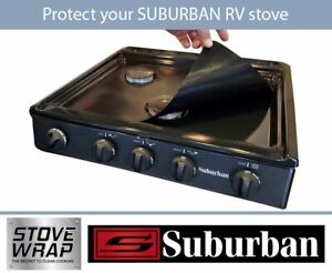 RV Stove Top & Oven Protectors for Suburban triangle 3 burner stoves