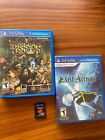 Dragons Crown+Exist Archive SEALED PlayStation PS Vita Games Lot