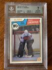 1983-84 O-Pee-Chee Pelle Lindbergh ROOKIE #268 BGS 7 with Subgrades of 7/7/8.5/9