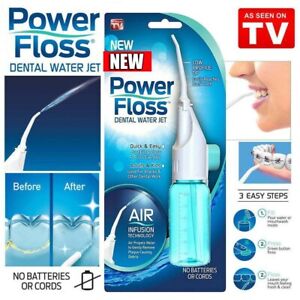 NEW Oral Irrigator Dental Water Jet POWER FLOSS Air Power Flosser Teeth Cleaner